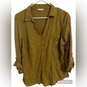 Sonoma Life Style XL Long Sleeve Blouse Top